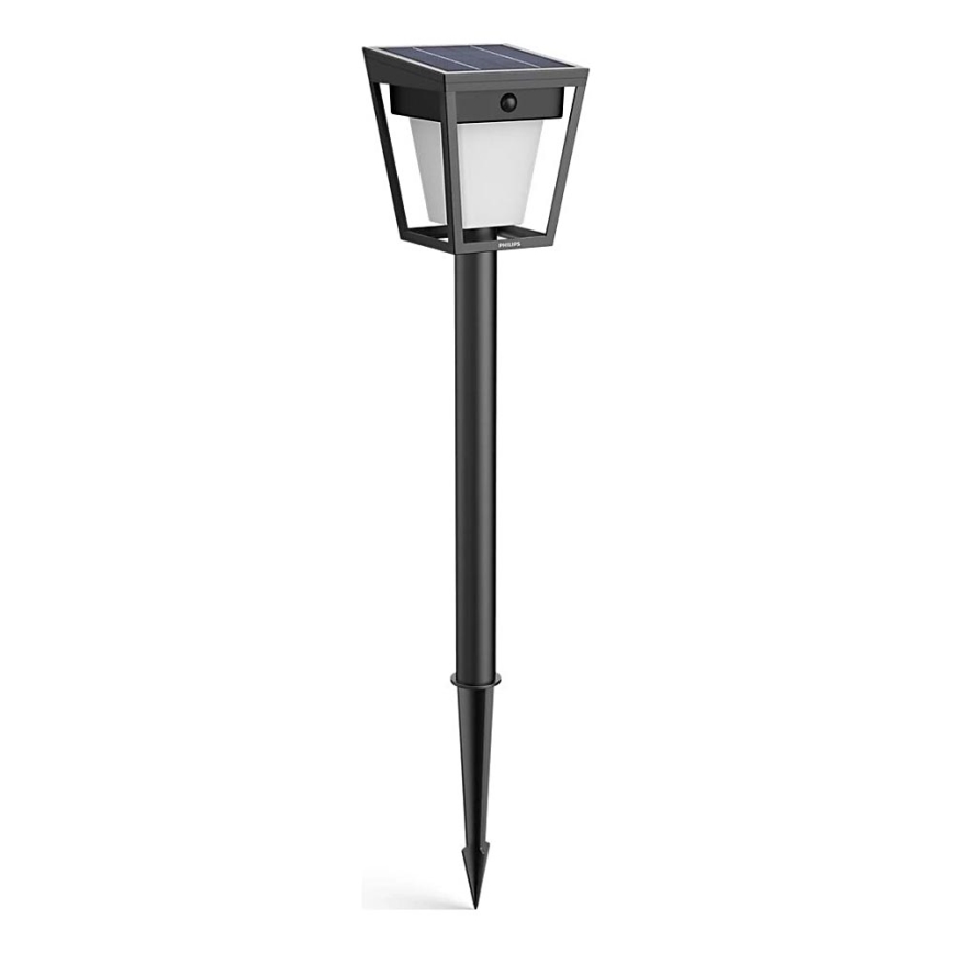 Philips - LED Solar lamp met sensor NISSA LED/1,8W/3,7V 2600 mAh 3000K IP44