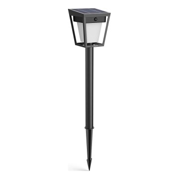 Philips - LED Solar lamp met sensor NISSA LED/1,8W/3,7V 3000K IP44