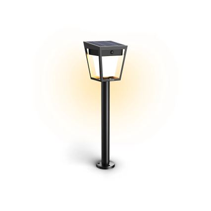 Philips - LED Solar lamp met sensor NISSA LED/1,8W/3,7V 3000K IP44