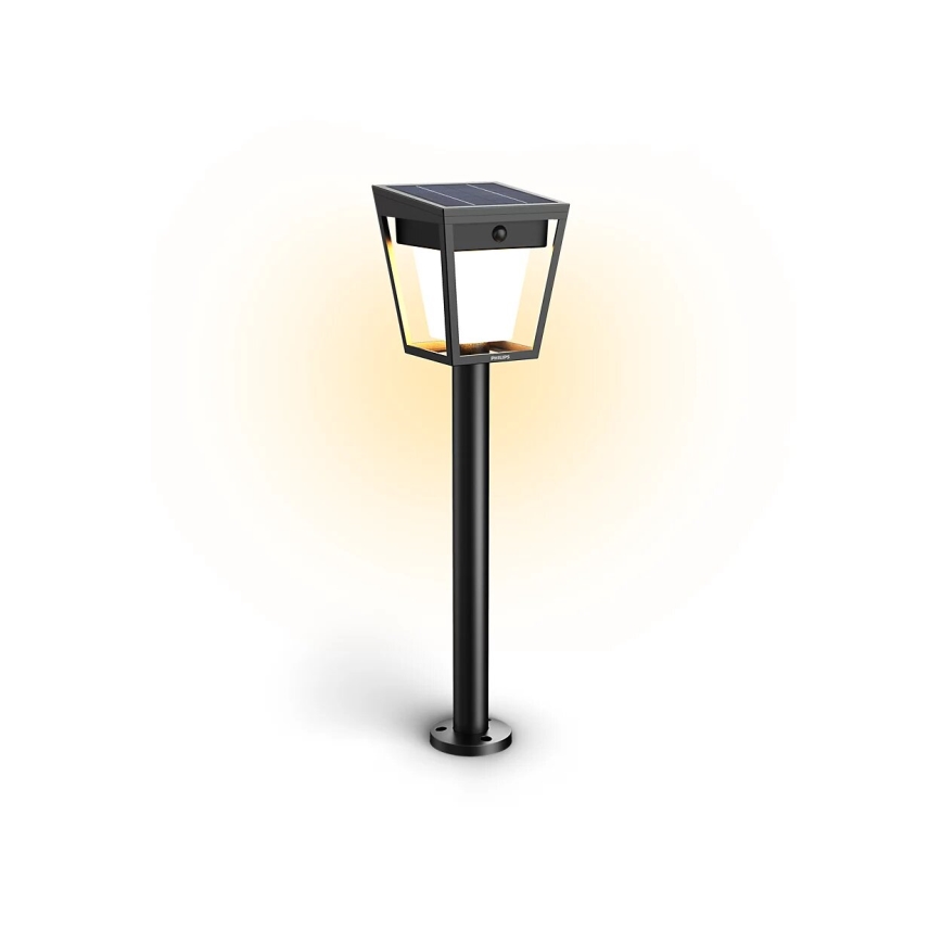 Philips - LED Solar lamp met sensor NISSA LED/1,8W/3,7V 3000K IP44