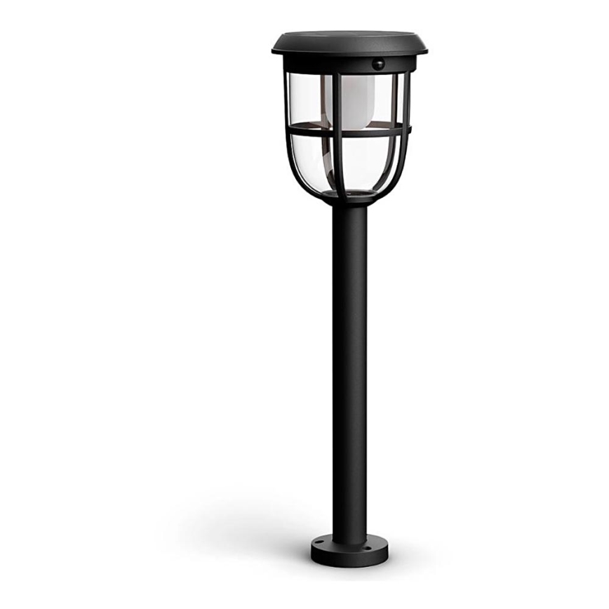 Philips - LED Solar lamp met sensor RADII LED/1,3W/3,7V 2000 mAh 3000K IP44