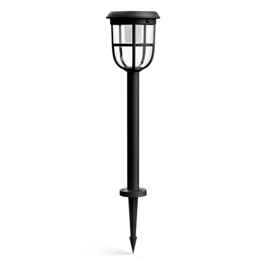 Philips - LED Solar lamp met sensor RADII LED/1,3W/3,7V 2000 mAh 3000K IP44