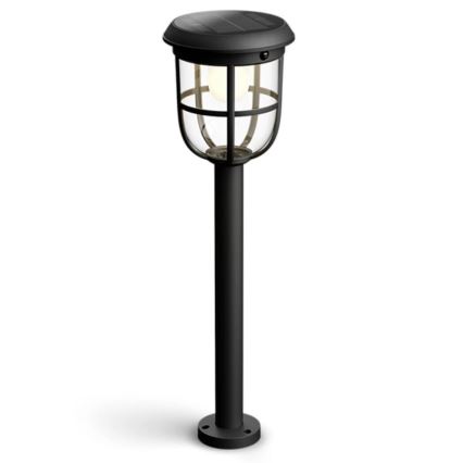 Philips - LED Solar lamp met sensor RADII LED/1,3W/3,7V 2000 mAh 3000K IP44