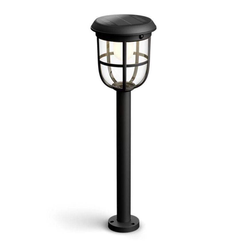 Philips - LED Solar lamp met sensor RADII LED/1,3W/3,7V 2000 mAh 3000K IP44