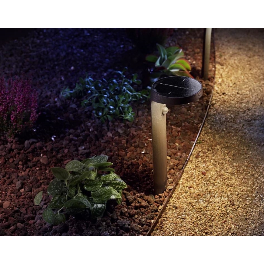 Philips - LED Solar lamp met sensor LED/1,2W/4V 1800 mAh 3000K IP44