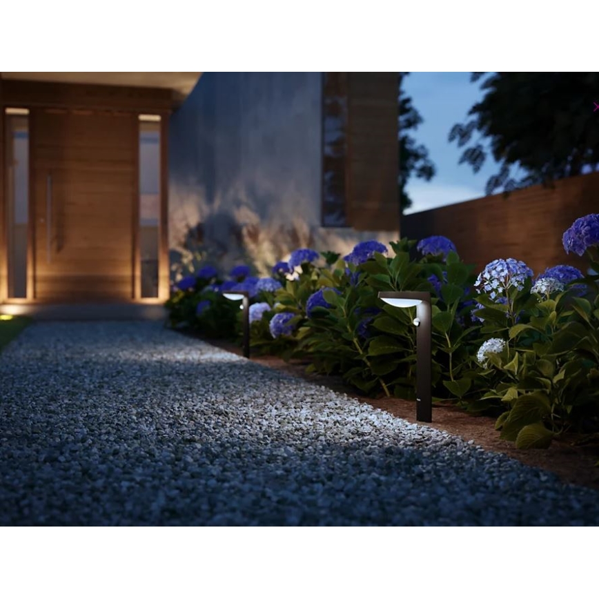 Philips - LED Solar lamp met sensor LED/1,2W/4V 1800 mAh 4000K IP44