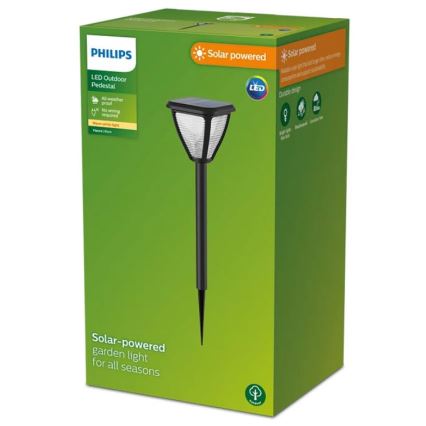 Philips - LED Solar lamp VAPORA LED/1,5W/3,7V IP44