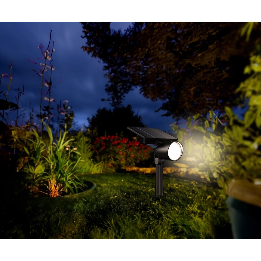 Philips - LED Solar Spot ASHLYN LED/1,4W/3,7V 2700K IP44