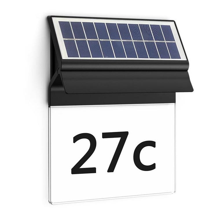 Philips - LED Solar verlicht huisnummer ENKARA LED/0,2W/3,7V 1800 mAh IP44