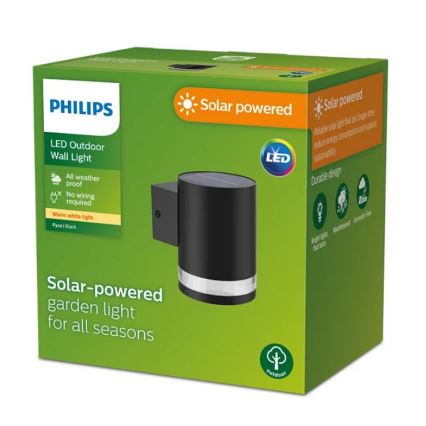 Philips - LED Solar wandlamp FYCE LED/1,5W/3,7V IP44