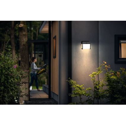 Philips - LED Solar wandlamp met sensor EZRA LED/1,8W/3,7V 3000K IP44