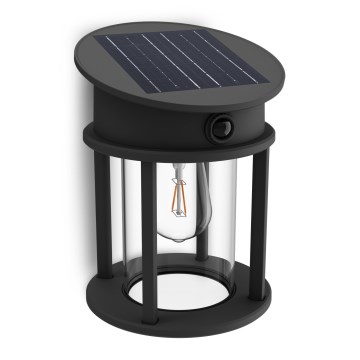 Philips - LED Solar wandlamp met sensor GERI LED/3,2W/3,7V 2700K IP44