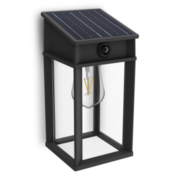 Philips - LED Solar wandlamp met sensor GERI LED/3,2W/3,7V 4000K IP44