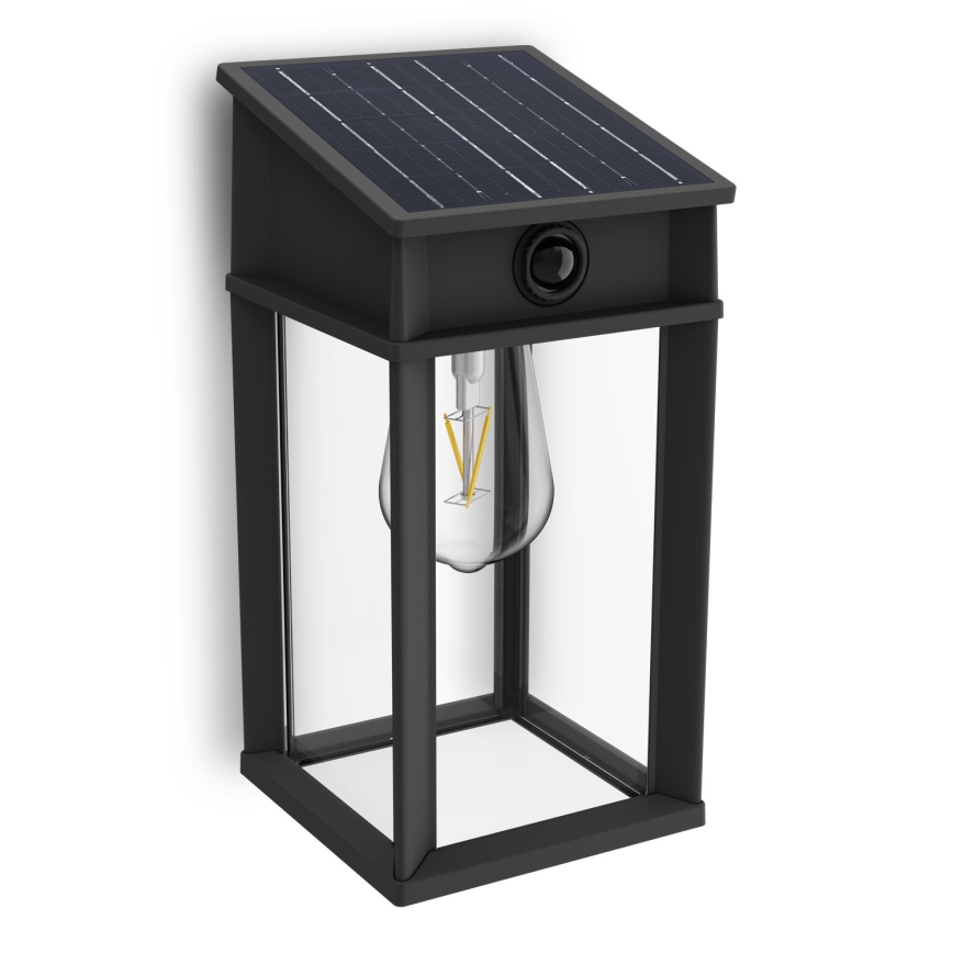 Philips - LED Solar wandlamp met sensor GERI LED/3,2W/3,7V 4000K IP44