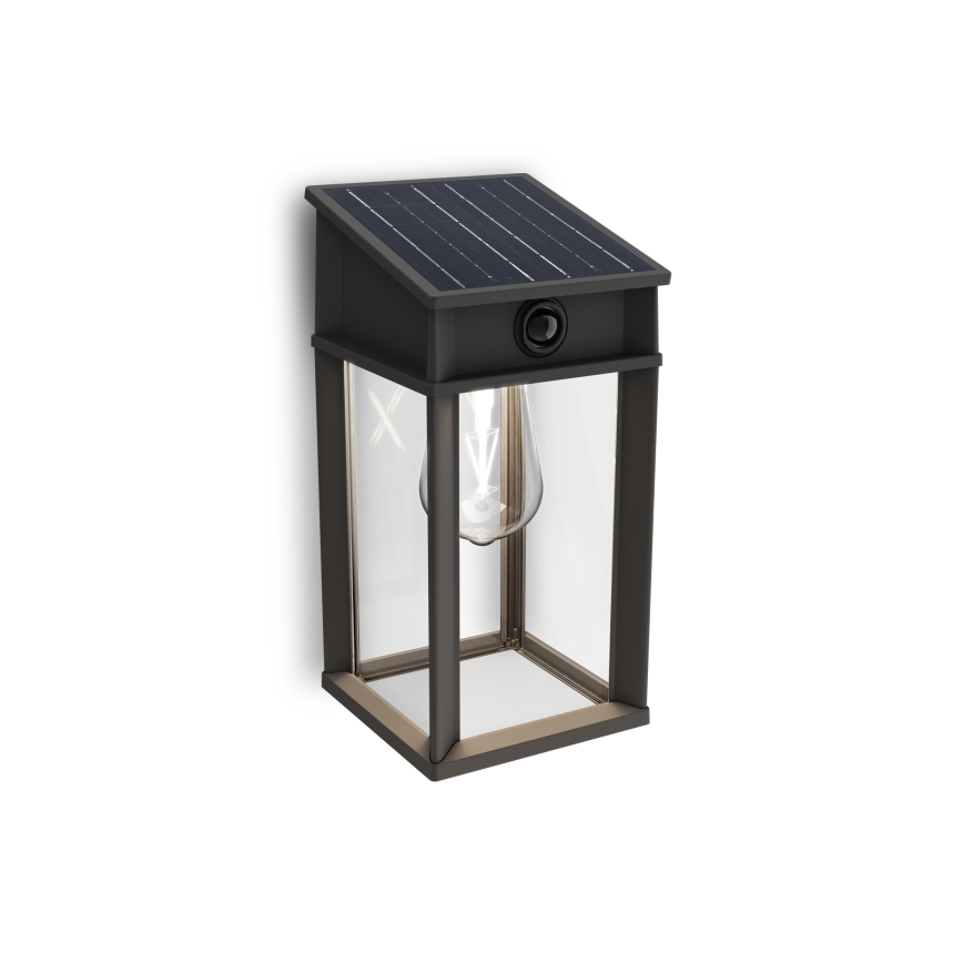 Philips - LED Solar wandlamp met sensor GERI LED/3,2W/3,7V 4000K IP44