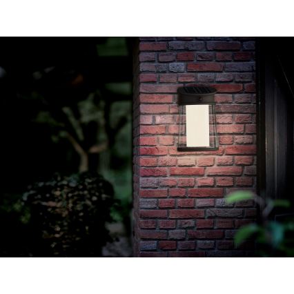 Philips - LED Solar wandlamp met sensor JUDA LED/3,2W/3,7V 2600 mAh 4000K IP44