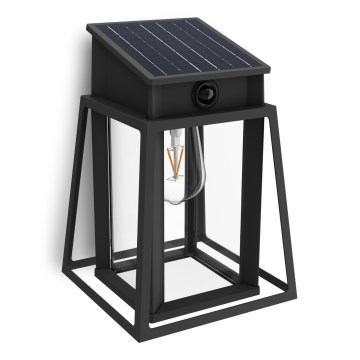Philips - LED Solar wandlamp met sensor LYSIN LED/3,2W/3,7V 2700K IP44