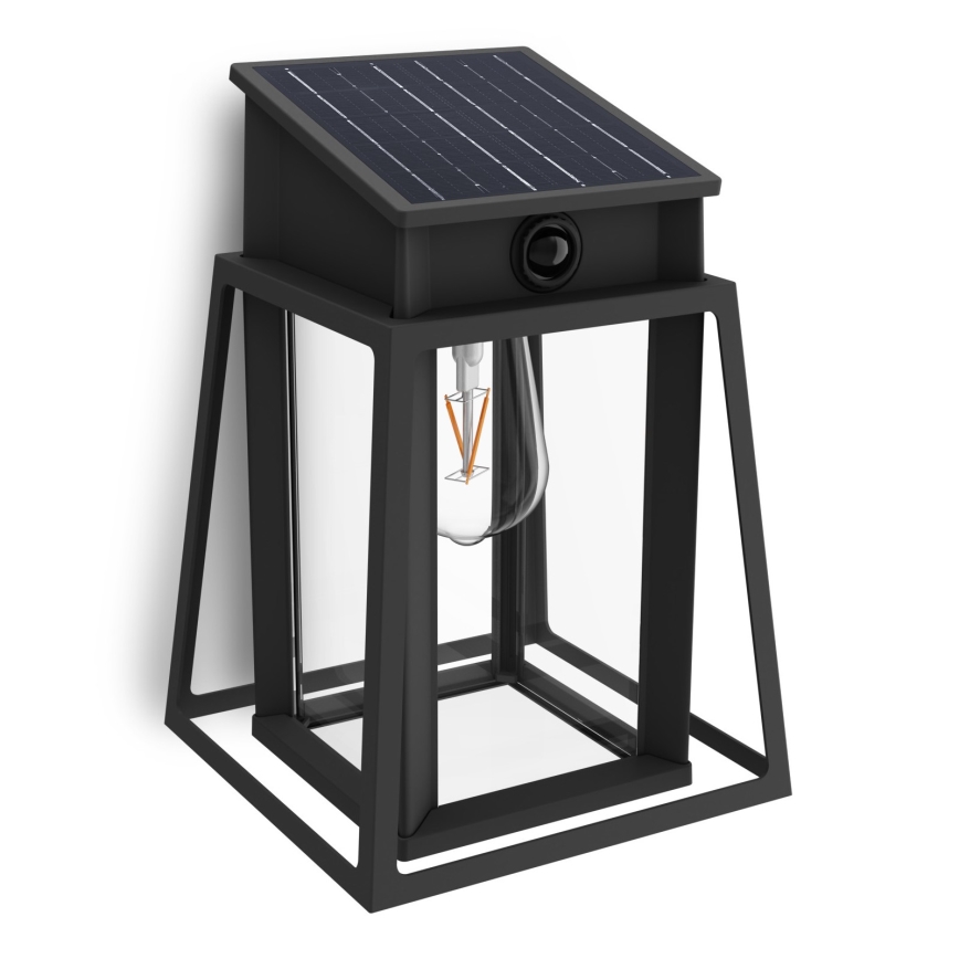 Philips - LED Solar wandlamp met sensor LYSIN LED/3,2W/3,7V 2700K IP44