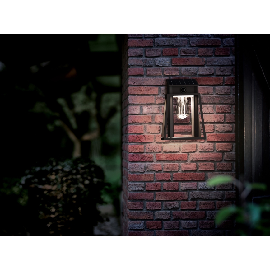 Philips - LED Solar wandlamp met sensor LYSIN LED/3,2W/3,7V 4000K IP44