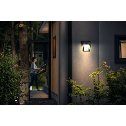 Philips - LED Solar wandlamp met sensor NISSA LED/1,8W/3,7V 3000K IP44