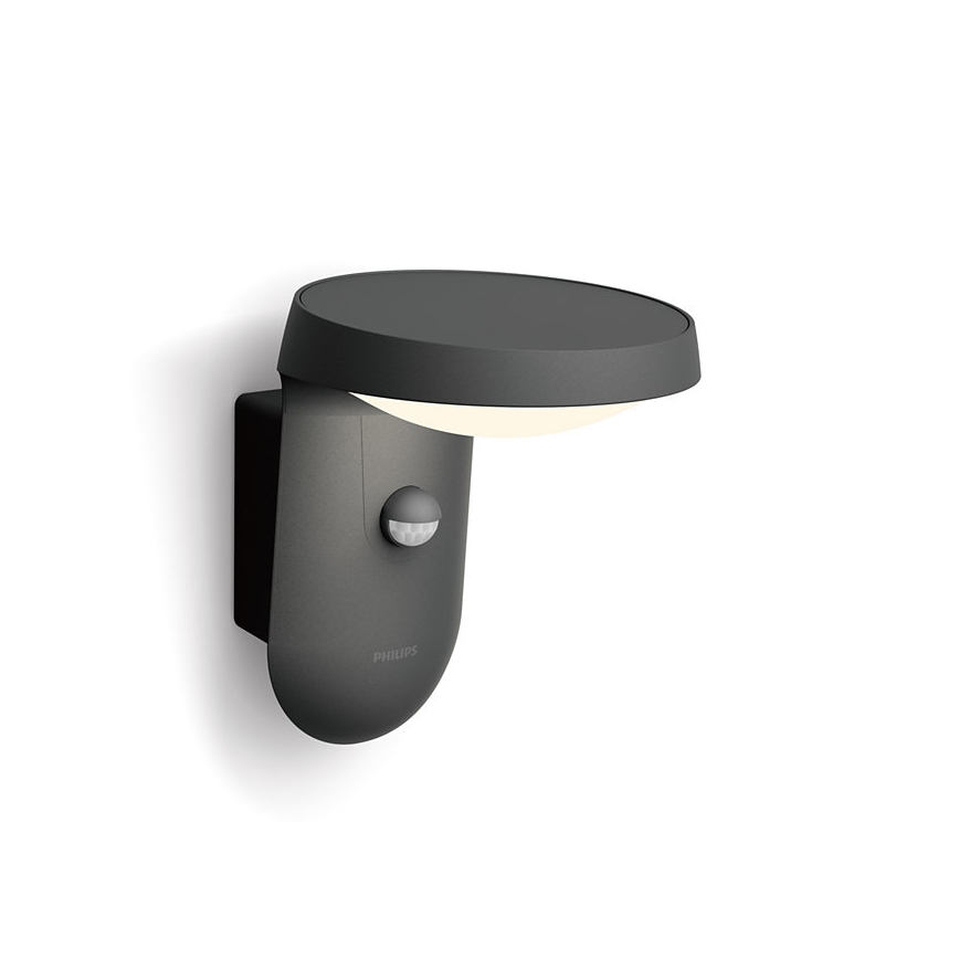Philips - LED Solar wandlamp met sensor LED/1,2W/4V 1800 mAh 3000K IP44