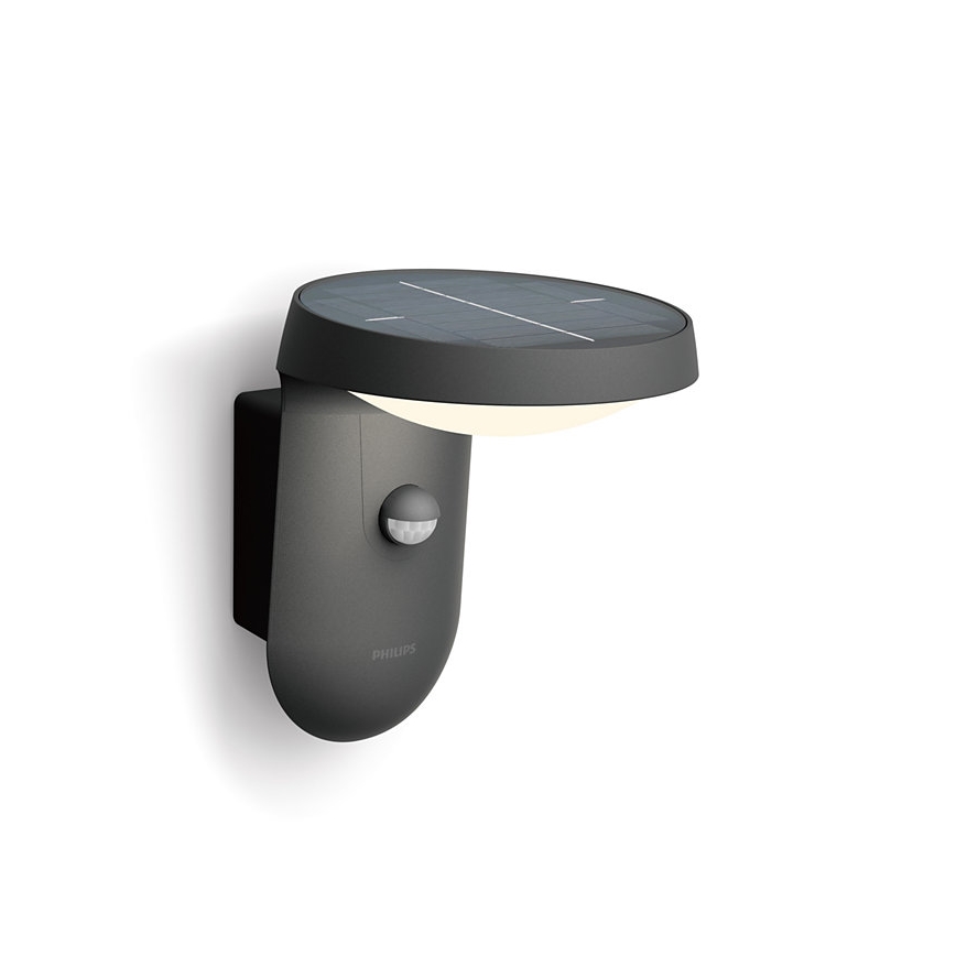 Philips - LED Solar wandlamp met sensor LED/1,2W/4V 1800 mAh 4000K IP44