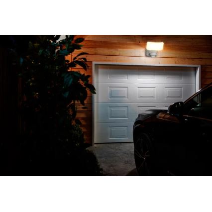 Philips - LED Solar wandlamp met sensor TYLUS LED/6W/3,7V 3000K IP44
