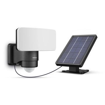 Philips - LED Solar wandlamp met sensor TYLUS LED/6W/3,7V 3000K IP44