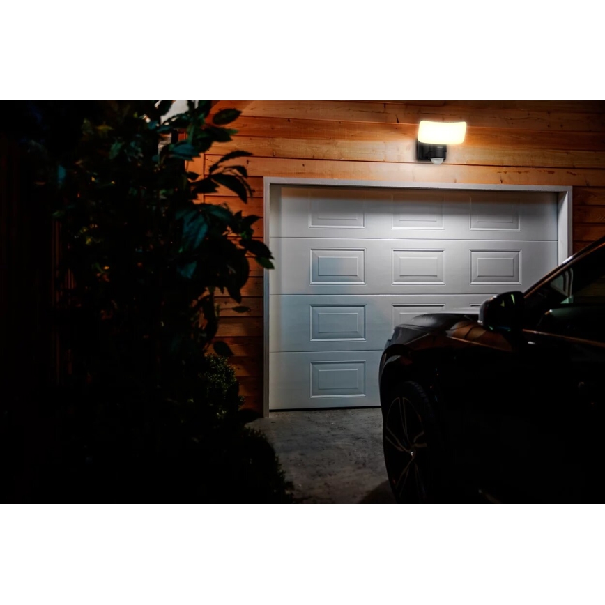 Philips - LED Solar wandlamp met sensor TYLUS LED/6W/3,7V 3000K IP44