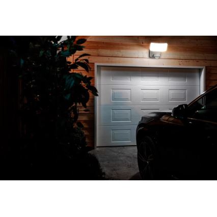Philips - LED Solar wandlamp met sensor TYLUS LED/6W/3,7V 5000K IP44