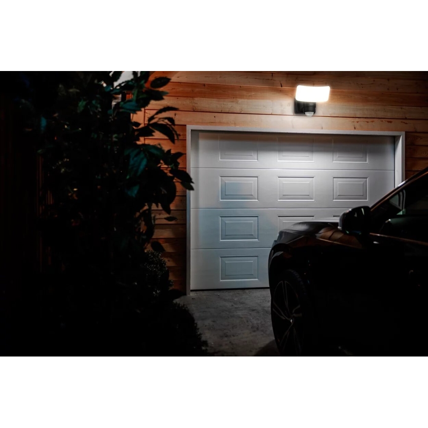 Philips - LED Solar wandlamp met sensor TYLUS LED/6W/3,7V 5000K IP44