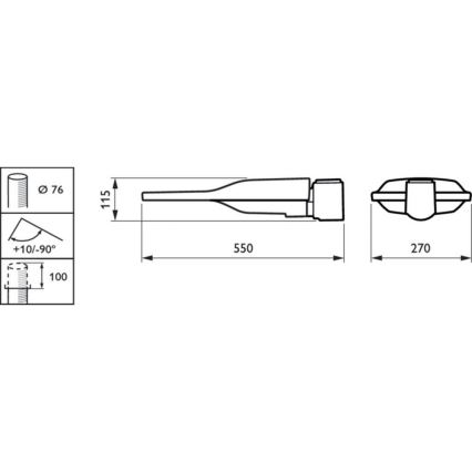 Philips BGS212 ECO82/740 II 48/60A - LED Straatlamp LUMISTREET LED/67W/230V IP66