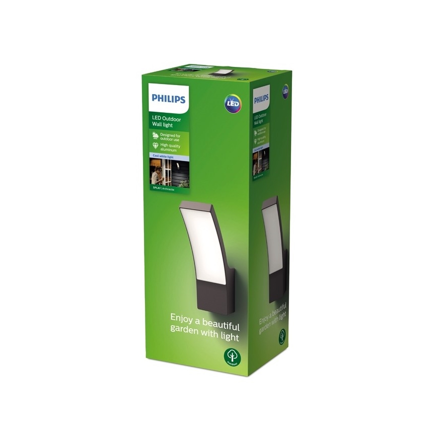 Philips - LED Wand Lamp voor Buiten LED/12W/230V 4000K IP44