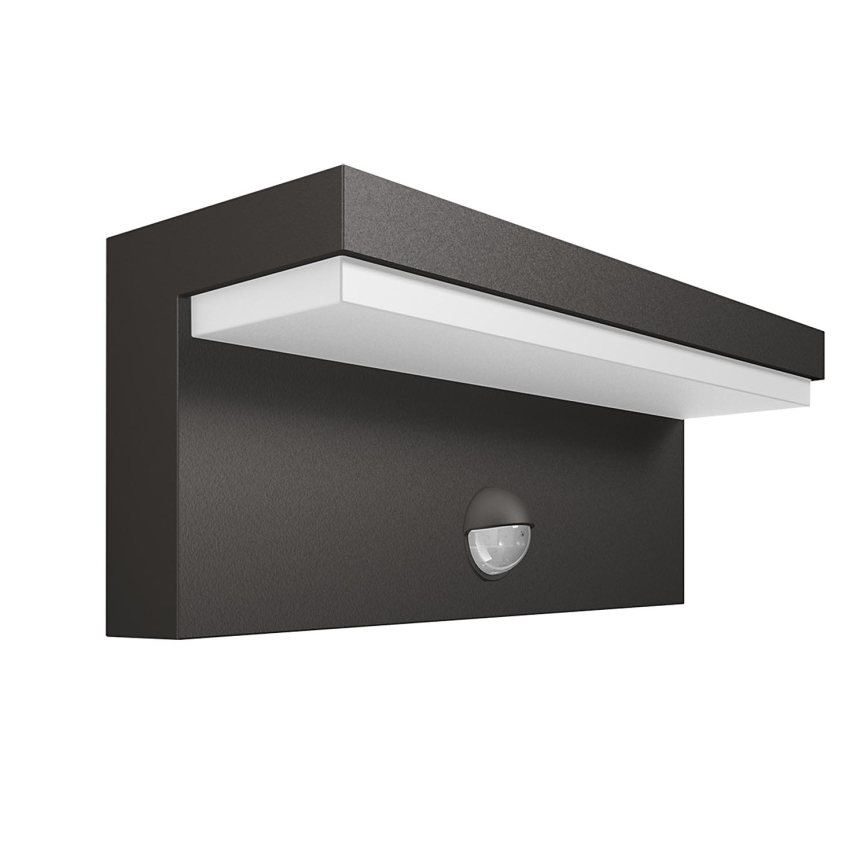 Philips - LED Wandlamp voor buiten met sensor 2xLED/4,5W/230V 2700K IP44