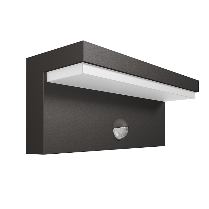 Philips - LED Wandlamp voor buiten met sensor 2xLED/4,5W/230V 4000K IP44