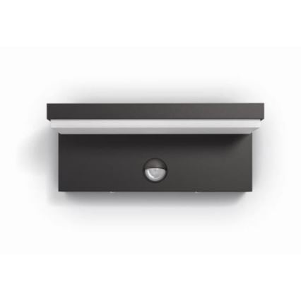 Philips - LED Wandlamp voor buiten met sensor BUSTAN LED/3,8W/230V 2700K IP44