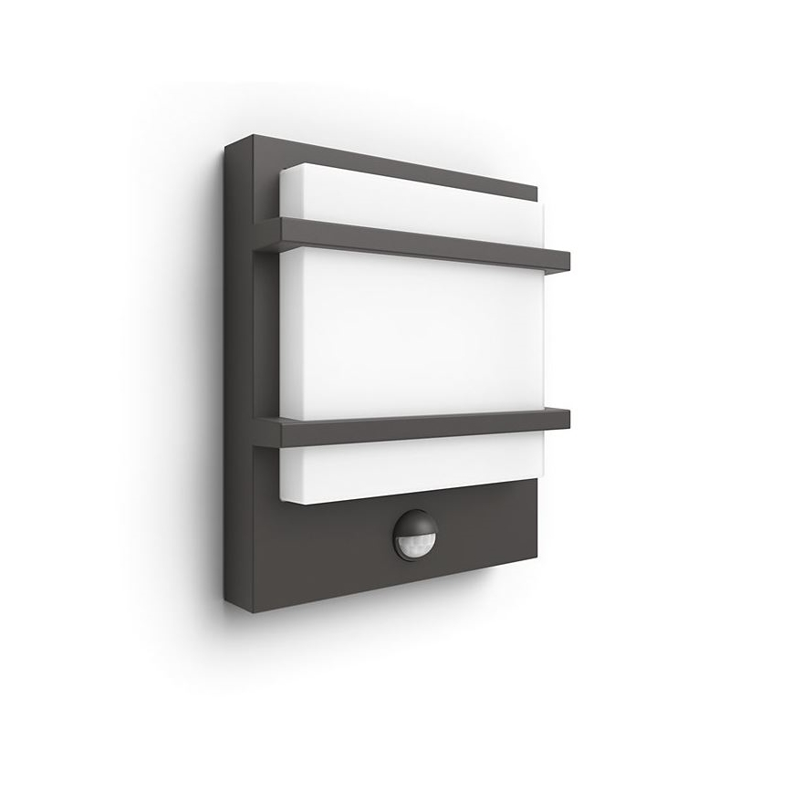 Philips - LED Wandlamp voor buiten met sensor PETRONIA LED/3,8W/230V IP44