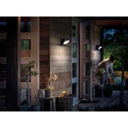 Philips - LED Wandlamp voor buiten LED/7W/230V 2700K IP44