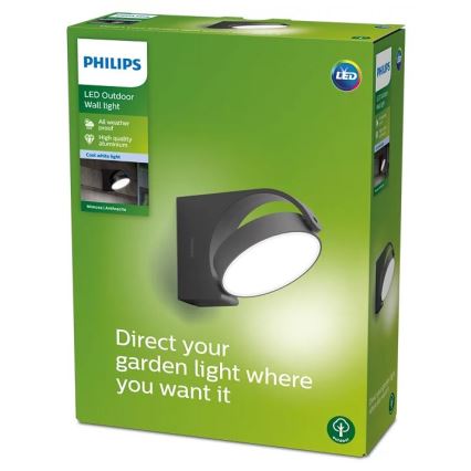 Philips - LED Wandlamp voor buiten LED/7W/230V 4000K IP44