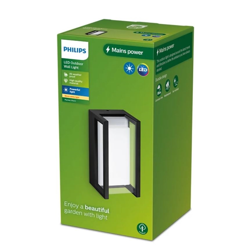 Philips - LED Wandlamp voor buiten PYRONA LED/12W/230V IP44