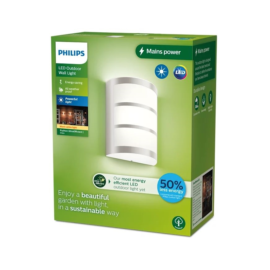 Philips - LED Wandlamp voor buiten PYTHON LED/3,8W/230V IP44