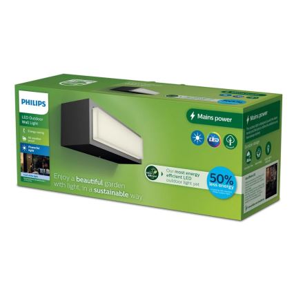 Philips - LED Wandlamp voor buiten STRATOSPHERE LED/3,8W/230V 4000K IP44