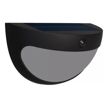 Philips - LED zonne-muurlamp met sensor SWYN LED/3,8W/3,7V 800 mAh 2700K IP44 zwart