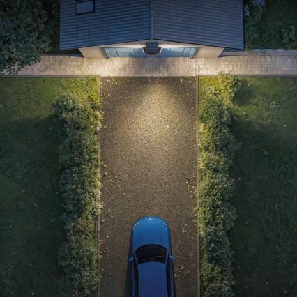 Philips - ZYREN LED buitenwandlamp op zonne-energie met sensor LED/24,5W/3,7V 2600 mAh 3000K IP65