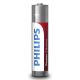 Philips LR03P12W/10 - 12 st. Alkaline batterij AAA POWER ALKALINE 1,5V 1150mAh