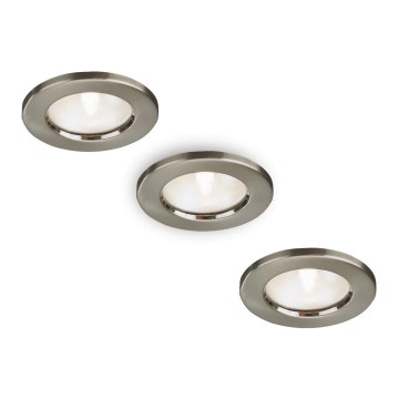 Philips Massive 00250/63/17 - SET 3x Inbouwlamp PITRU 3xG4/20W/230/12V