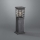 Philips Massive 15282/54/10 - Buitenlamp BRIDGEPORT 1xE27/60W IP44