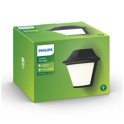 Philips Massive  - Wand Lamp voor Buiten 1xE27/42W/230V IP44