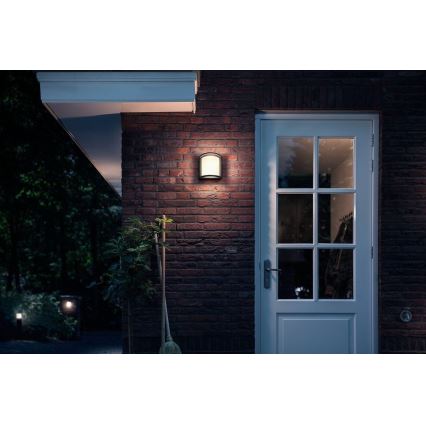 Philips Massive - LED Wand Lamp voor Buiten LED/12W/230V IP44