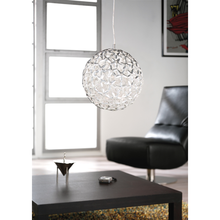 Philips Massive 37961/48/10 - Hanglamp aan koord MERCIER 8xG4/20W